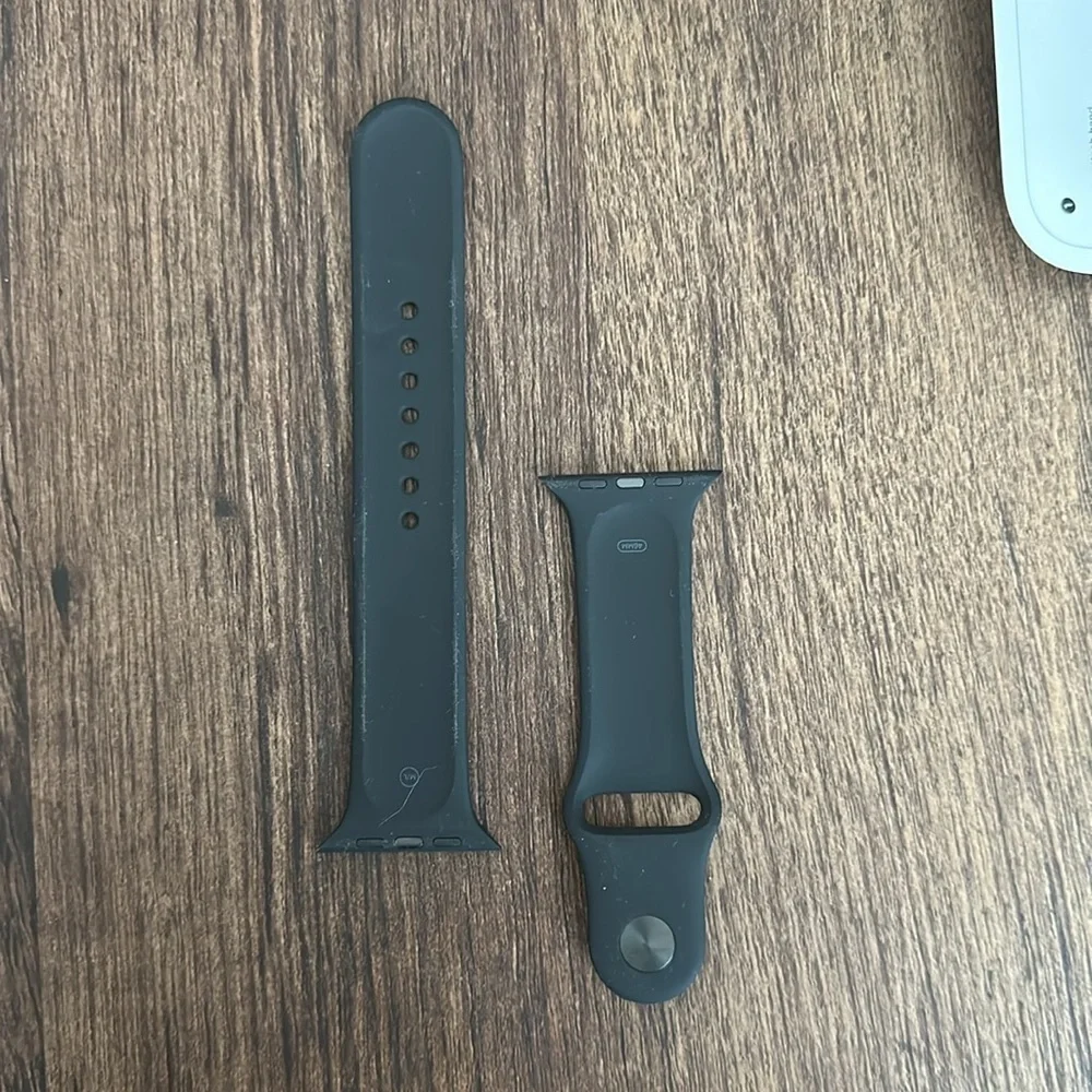 Apple Watch Series 10 46mm Aluminum Black Sport Band - M/L